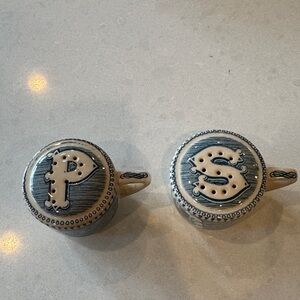 Handcrafted Ceramic Salt and Pepper Shakers